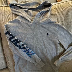 Polo Ralph Lauren Boys Long Sleeve T shirt with hoodie